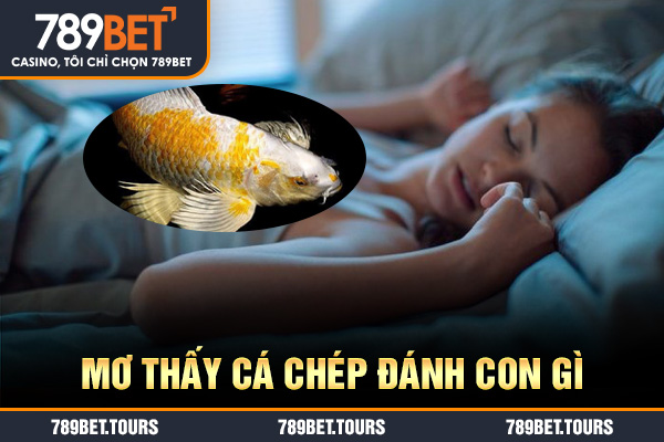 Mơ thấy cá chép đánh con gì